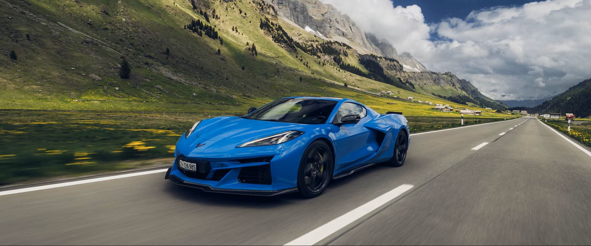Scenic mountain road